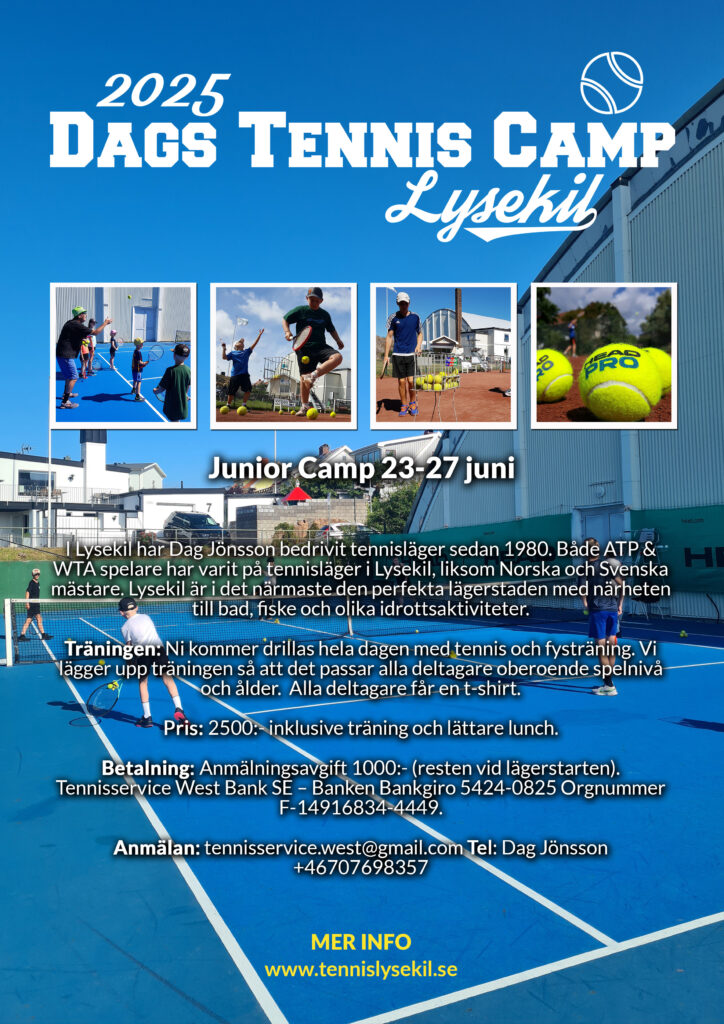Tennisläger Lysekil 2025