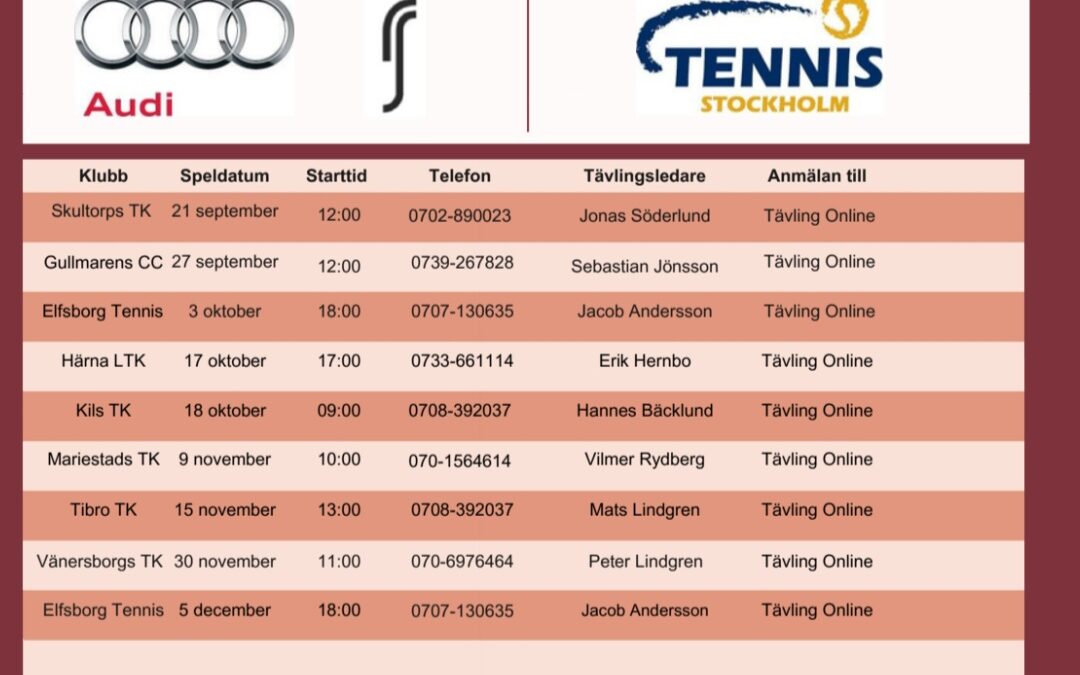 Minitennis för 6-9 år