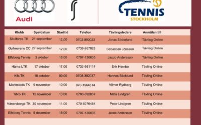 Minitennis för 6-9 år