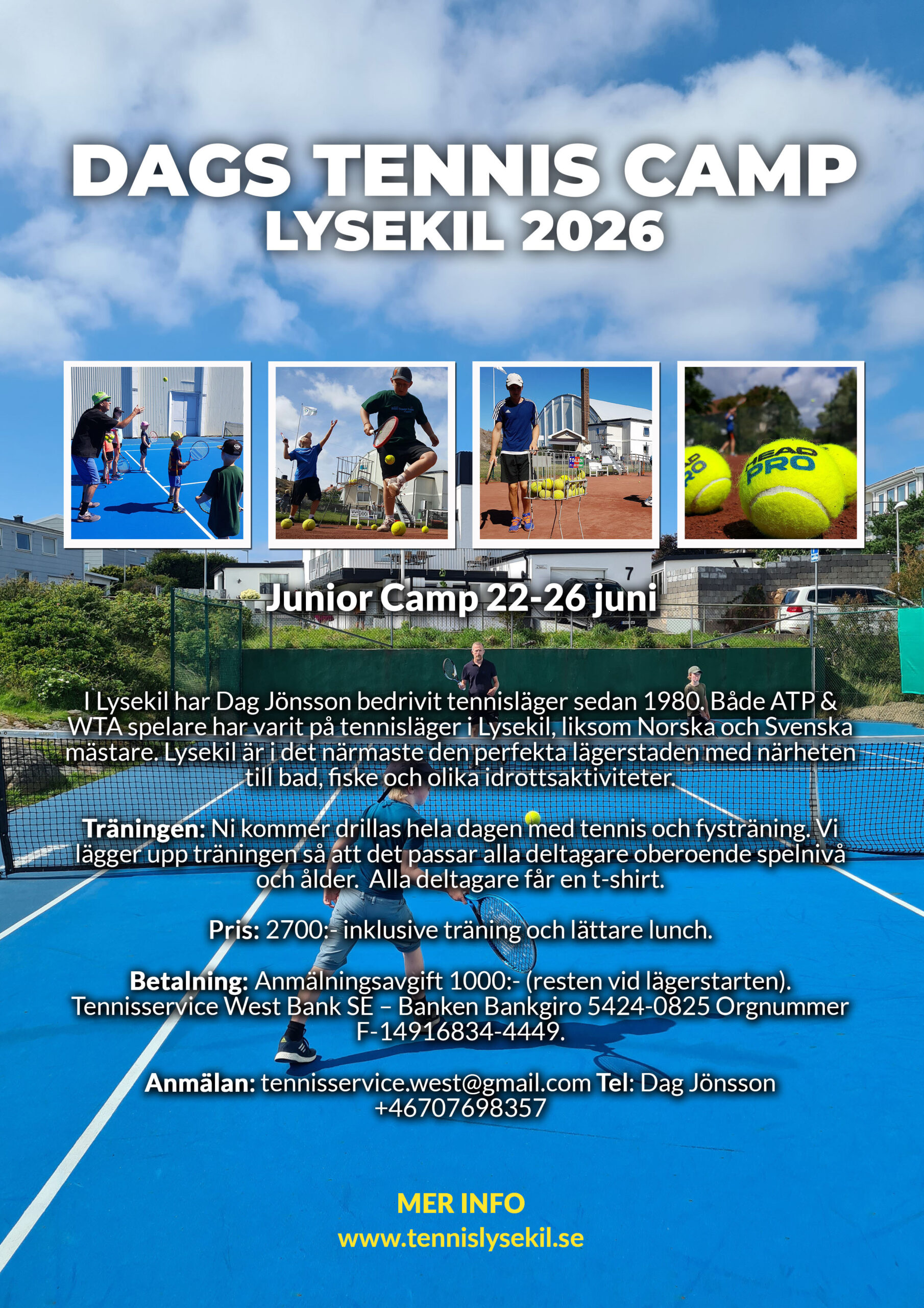 Tennisläger Lysekil 2025